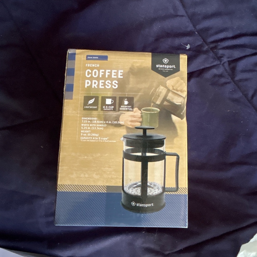 Black French Coffee Press